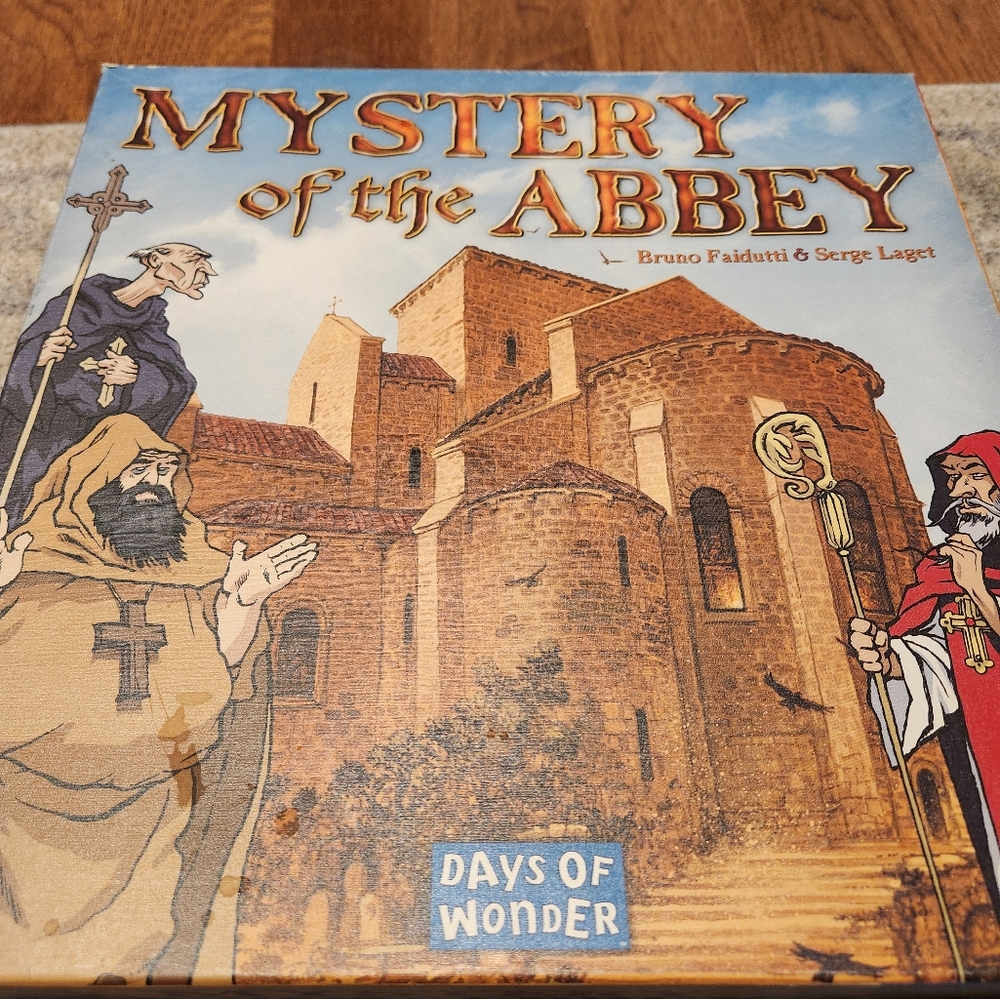 Mystery of the Abbey board game